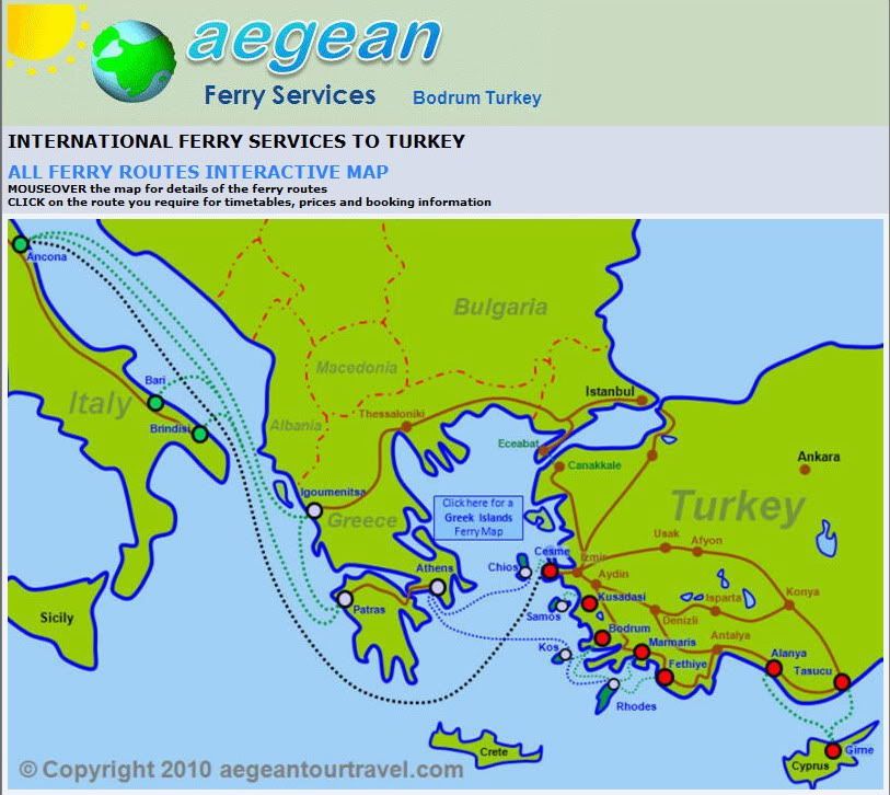 Ancona (Italy) to Cesme (Turkey) ferry? Adventure Rider